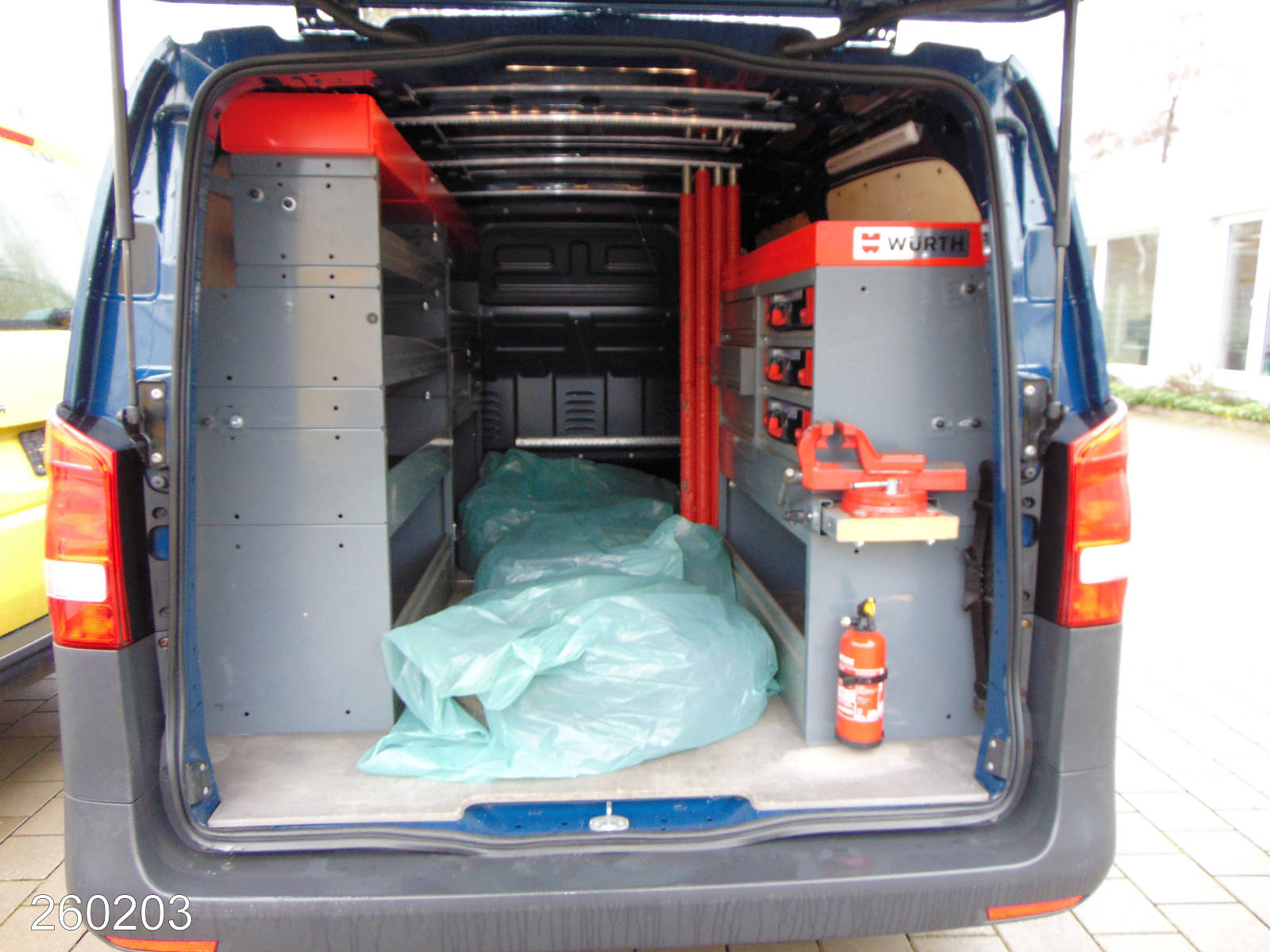 Mercedes Vito 114 CDI Extralang Klima-Werkstatt-Navi, Interne Nummer: 260203 Bild Nr. 9