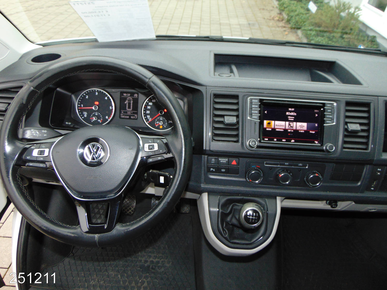 VW T6 lang 2.0 TDI Klima-Kamera, Interne Nummer: 251211 Bild Nr. 4