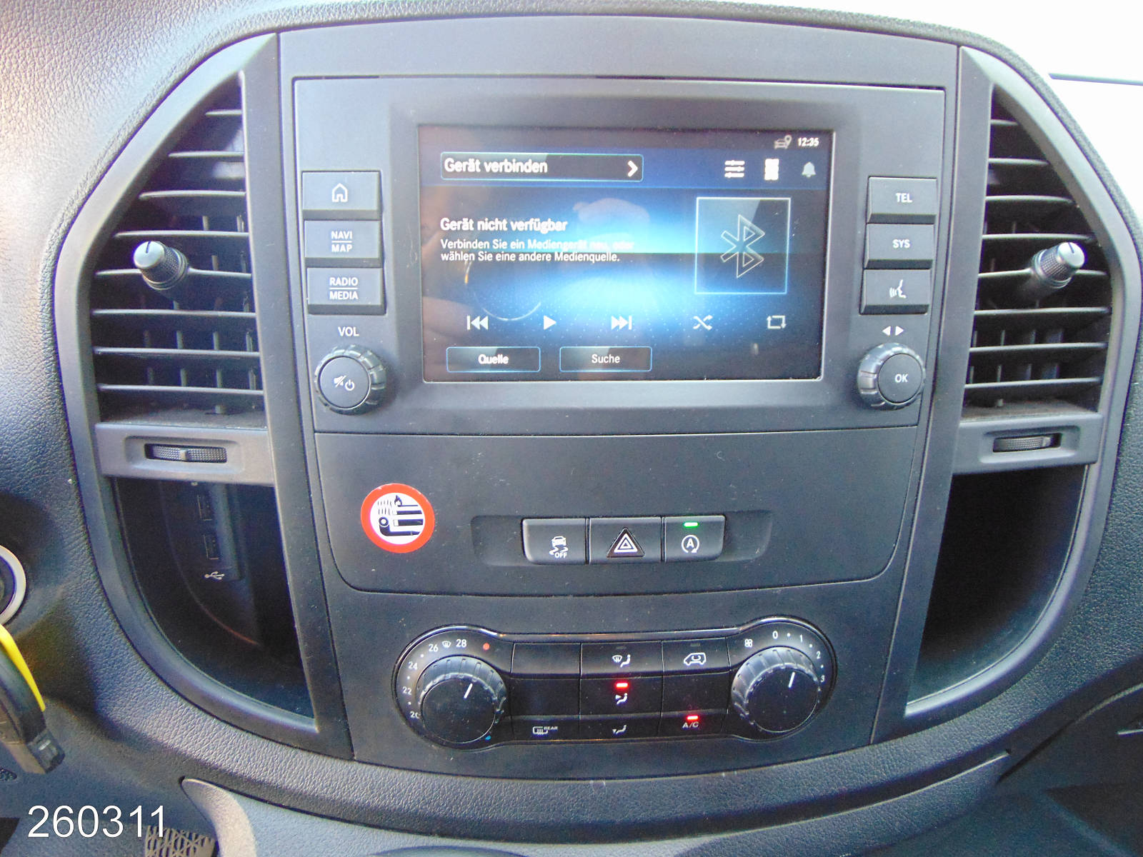Mercedes Vito 116 CDI Klima-Navi-Kamera-Dachtäger, Interne Nummer: 260311 Bild Nr. 6