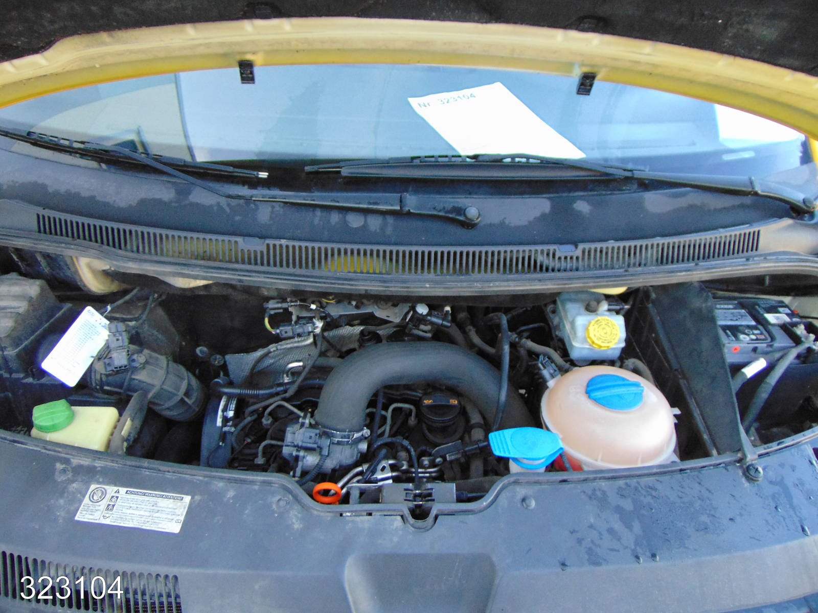 VW T5 TRANSPORTER 2.0 TDI 2x Schiebetür-3 Sitzer, Interne Nummer: 323104 Bild Nr. 11