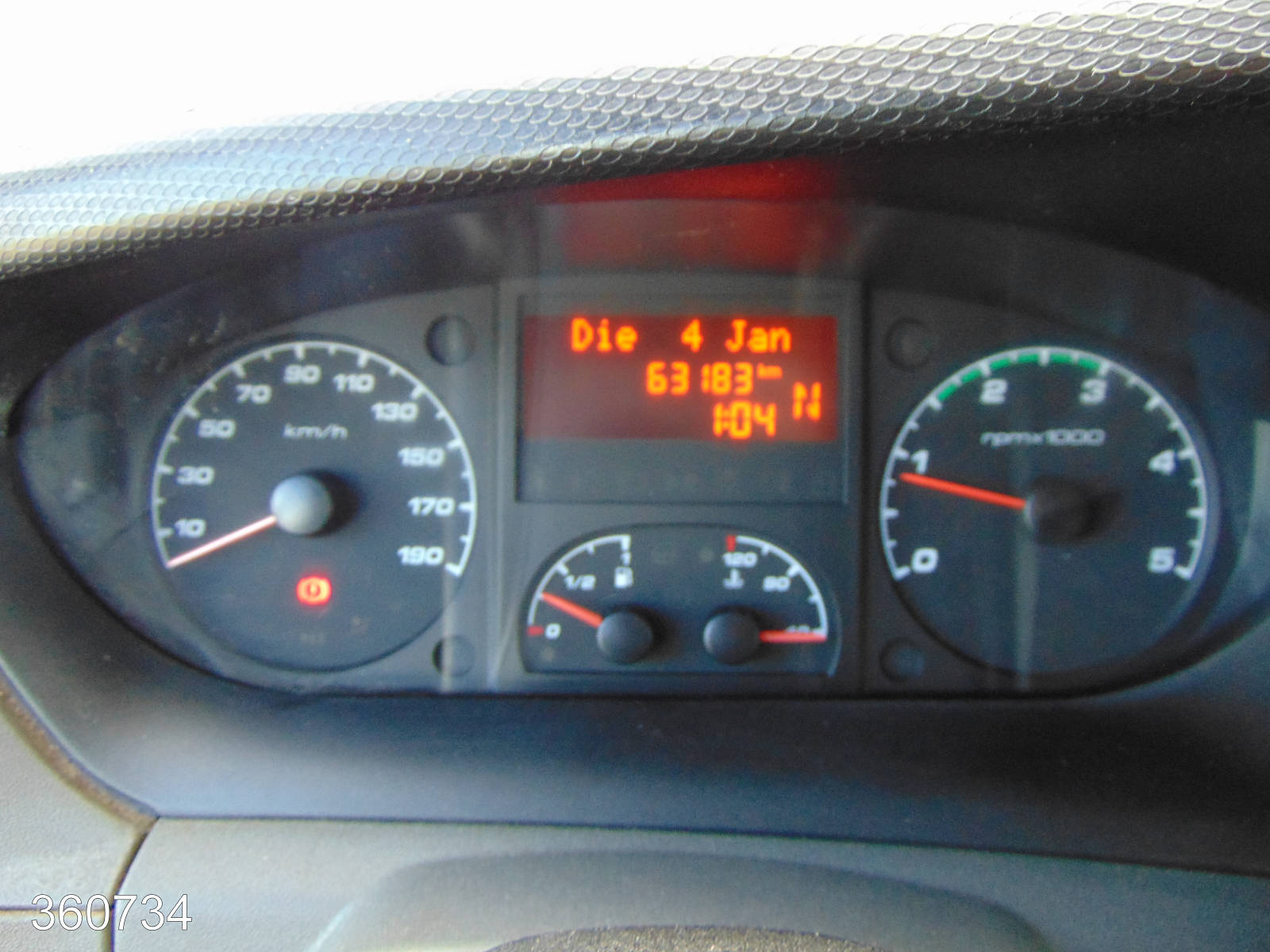 Iveco Daily 35 S 11 A / P Maxi Postkoffer Regalsystem, Interne Nummer: 360734 Bild Nr. 5